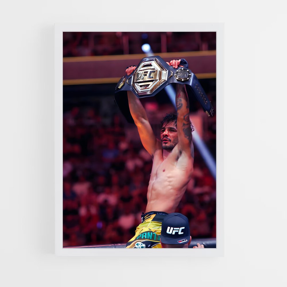 Poster Champion de Rêve – affiche MMA (vue 3)